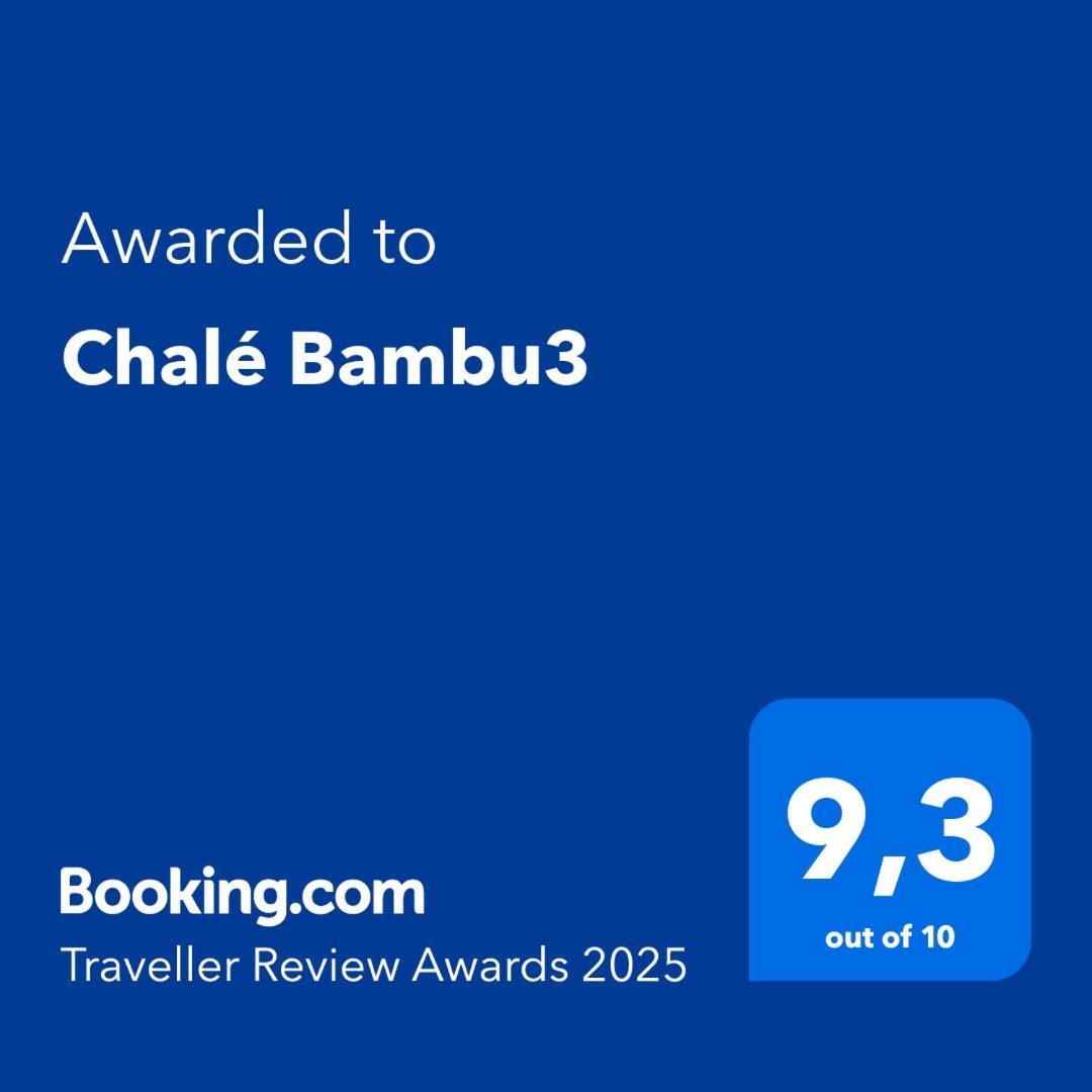 Апартаменты Chale Bambu3 Кунья Экстерьер фото