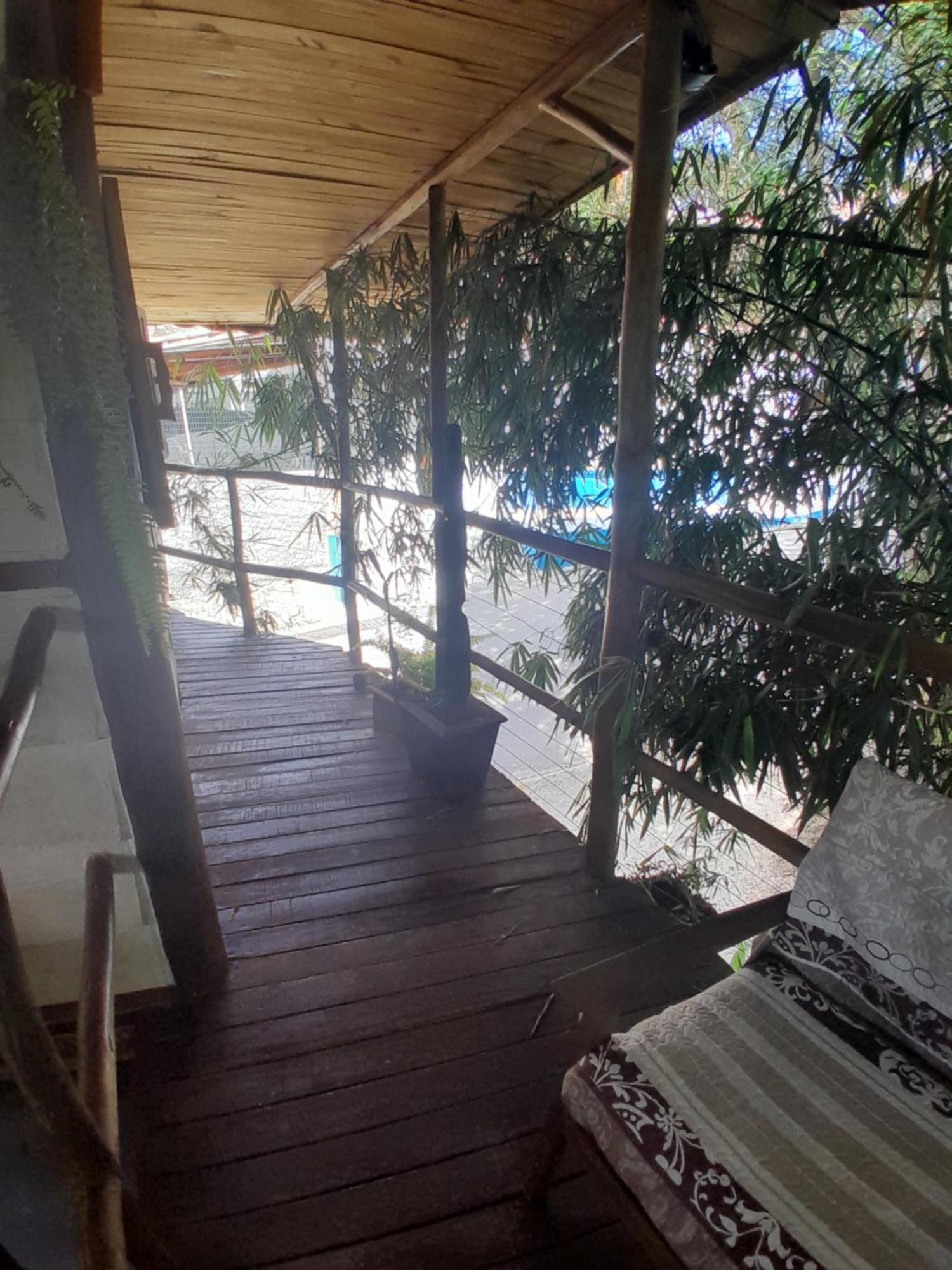 Апартаменты Chale Bambu3 Кунья Экстерьер фото