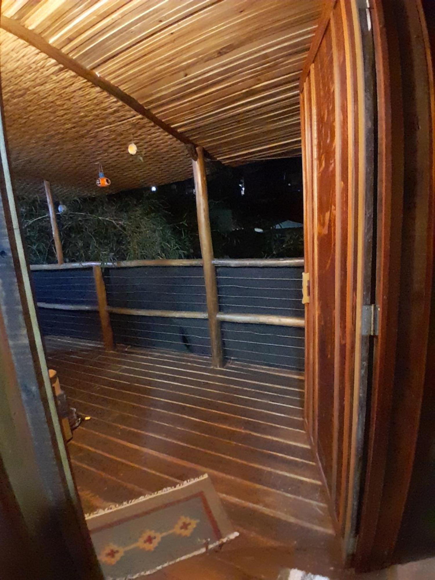Апартаменты Chale Bambu3 Кунья Экстерьер фото